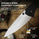 KIZER Spitfire Aluminium Richlite zsebkés - V3690A2