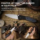 KIZER Spitfire Aluminium Richlite zsebkés