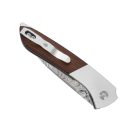 KIZER Spitfire Damascus Aluminium Mkuruti zsebkés