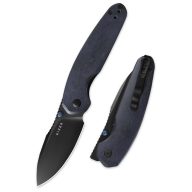 KIZER Meteora Richlite Black zsebkés - V3730A3
