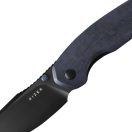 KIZER Meteora Richlite Black zsebkés - V3730A3