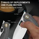 KIZER Seagull 14C28N Satin Micarta zsebkés