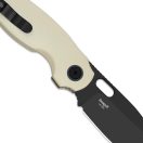 KIZER Seagull 14C28N Black Stonewashed Aluminium zsebkés - V3770A3