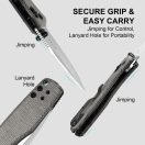 KIZER Aegis AEB-L Micarta zsebkés