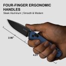 KIZER Aegis AEB-L Aluminium zsebkés