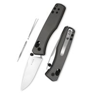 KIZER Aegis AEB-L Gray Aluminium zsebkés - V3774A4