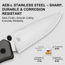 KIZER Aegis AEB-L Gray Aluminium zsebkés - V3774A4