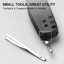 KIZER Aegis AEB-L Gray Aluminium zsebkés - V3774A4