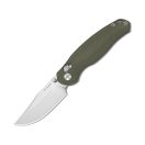 KIZER Phoca CC AEB-L Satin Olive Micarta zsebkés