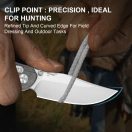 KIZER Phoca CC AEB-L Satin Norplex UltreX Micarta zsebkés - V3780A3