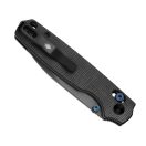 KIZER Pokiman CD AllBlack Micarta zsebkés