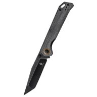KIZER Azo Begleiter 2 Tanto Micarta zsebkés - V4458-2TC1
