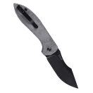 KIZER Pelican Mini Black Micarta zsebkés