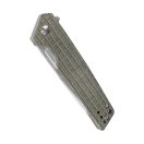 KIZER Lan Micarta Tanto zsebkés - V4577N2