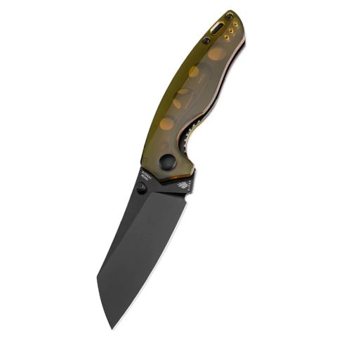 KIZER Azo Towser K Black Blade PEI Handle zsebkés - V4593C5