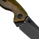 KIZER Azo Towser K Black Blade PEI Handle zsebkés - V4593C5