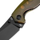 KIZER Azo Towser K Black Blade PEI Handle zsebkés - V4593C5