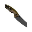 KIZER Azo Towser K Black Blade PEI Handle zsebkés