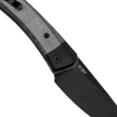 KIZER Momo AllBlack G-10 and Micarta zsebkés - V4663A1