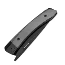 KIZER Momo AllBlack G-10 and Micarta zsebkés - V4663A1