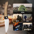 KIZER Momo G-10 and Micarta zsebkés