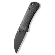 WE KNIFE Banter Wharncliffe AllBlack zsebkés - WE19068J-1
