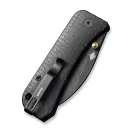 WE KNIFE Banter Wharncliffe AllBlack zsebkés - WE19068J-1