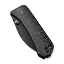 WE KNIFE Banter Wharncliffe AllBlack zsebkés - WE19068J-1