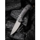 WE KNIFE Saakshi Marble Carbon zsebkés - WE20020C-1