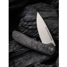 WE KNIFE Saakshi Marble Carbon zsebkés - WE20020C-1