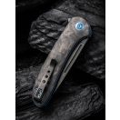 WE KNIFE Saakshi Black Marble Carbon zsebkés