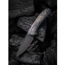 WE KNIFE Saakshi Black Marble Carbon zsebkés