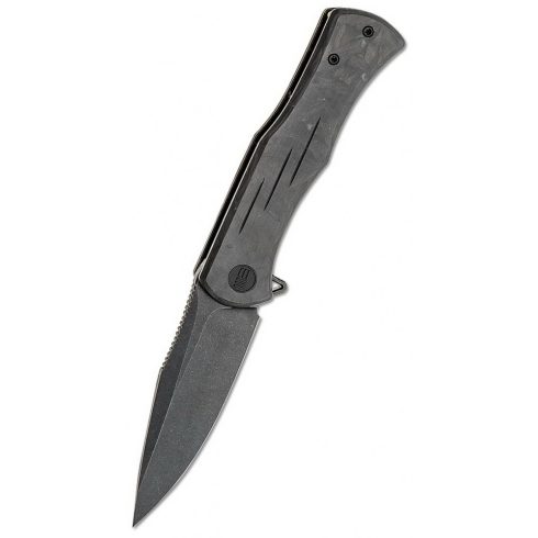 WE KNIFE Primoris Black CF Marble zsebkés - WE20047B-1