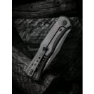 WE KNIFE Primoris Black CF Marble zsebkés