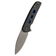 WE KNIFE Shakan Black Blue Holes zsebkés