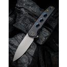 WE KNIFE Shakan Black Blue Holes zsebkés