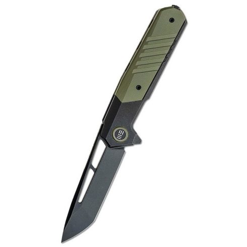 WE KNIFE Arsenal Black and OD green zsebkés - WE20073-2