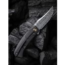 WE KNIFE Shuddan Hakkapella Damasteel zsebkés - WE21015-DS1