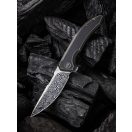WE KNIFE Quixotic Heimskringla Damasteel zsebkés