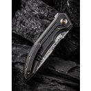 WE KNIFE Quixotic Heimskringla Damasteel zsebkés