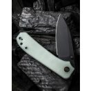 WE KNIFE Big Banter Black Blade Natural G-10 zsebkés