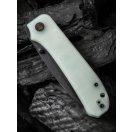 WE KNIFE Big Banter Black Blade Natural G-10 zsebkés