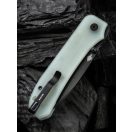 WE KNIFE Big Banter Black Blade Natural G-10 zsebkés