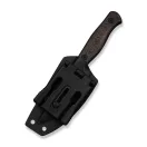 WE KNIFE Notchline Copper Foil Carbon Black Stonewash fixpengés kés - WE25047-2