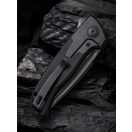 WE KNIFE Press Check Tanto Allblack zsebkés