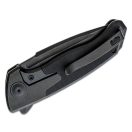 WE KNIFE Press Check Drop Point Allblack zsebkés - WEK20078B1