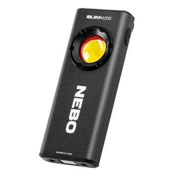 NEBO Slim+ Ricaricabile 1200 ledlámpa - WLT-1007-G