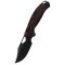 KUNWU Django Red G-Mascus Elmax Black Blade zsebkés