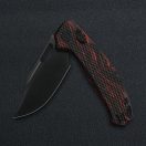 KUNWU Django Red G-Mascus Elmax Black Blade zsebkés
