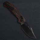 KUNWU Django Red G-Mascus Elmax Black Blade zsebkés